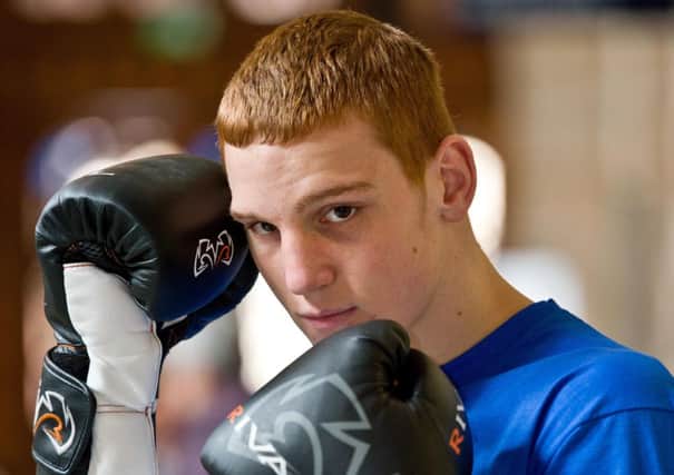 Raring to go...Forth boxer Scott Forrest cant wait to get into Commonwealth ring on Friday (Pic by Wattie Cheung)