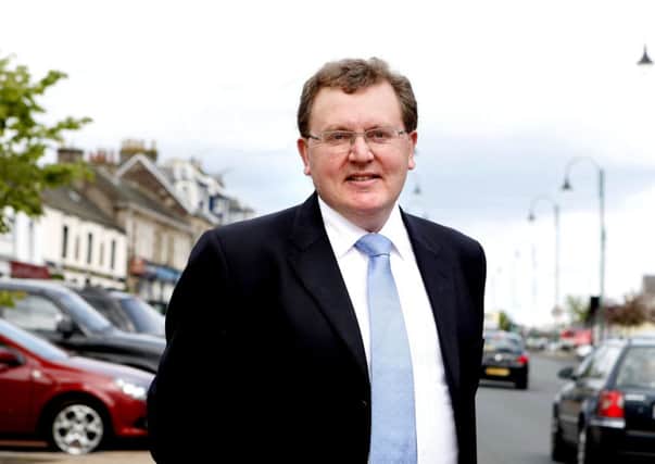 Backing the campaign...rural Clydesdale MP David Mundell