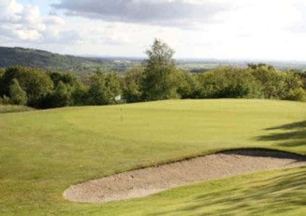The 12th at Kilsyth Lennox Golf Club.