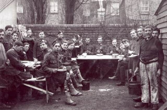 Barrhead soldiers serving in France during the First World War
