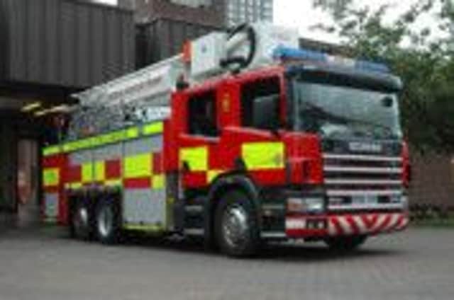 Fire crews fought the blaze until the early hours of Tuesday.