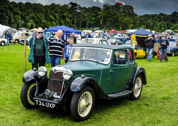 Stars of the past at Biggar Vintage Car Rally
 (Pic by Andrew Wilson)