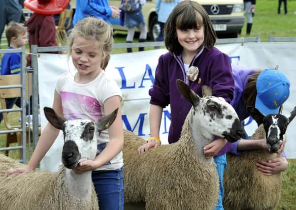 Last year's stars...young handlers at Abington Show
