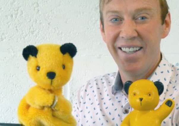 Sooty says: Izzy,Wizzy, let's get busy for the RNIB.