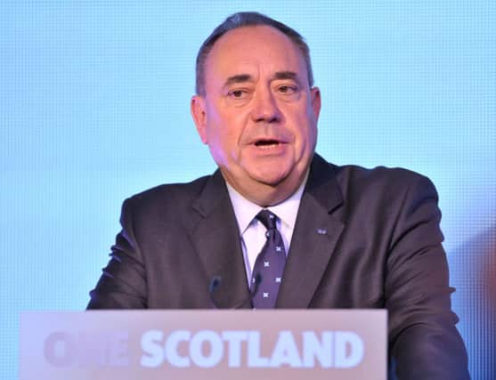 Alex Salmond is stepping down as First Minister.