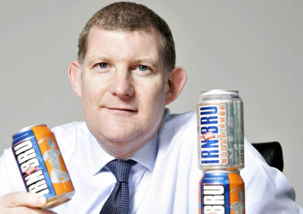 A.G. BARR p.l.c. Final Results, 21 March 2013 - Roger White, Chief Executive with IRN-BRU