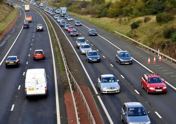 Delays ahead...as stretch of the M74 is resurfaced