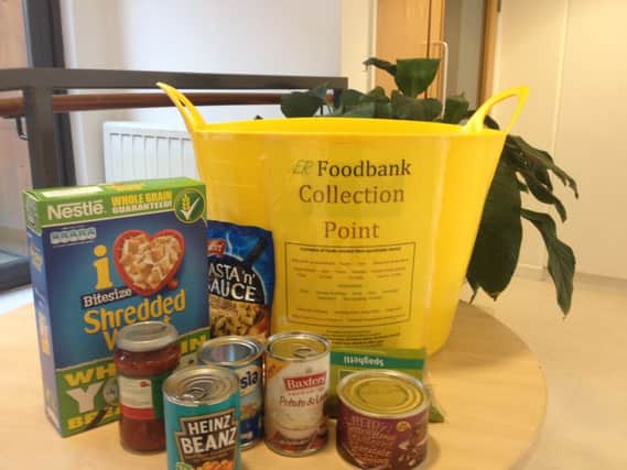 Foodbanks were introduced to help households in need.