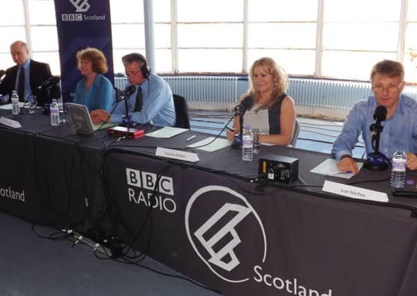Last word...BBC Radio Scotland will host debate in Lanark