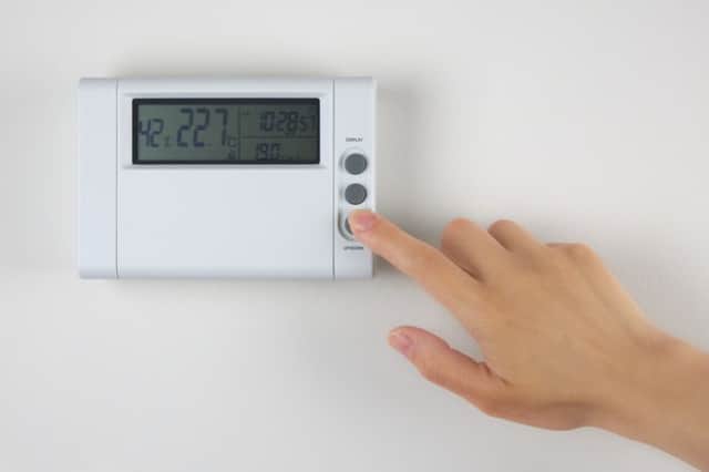 A thermostat.