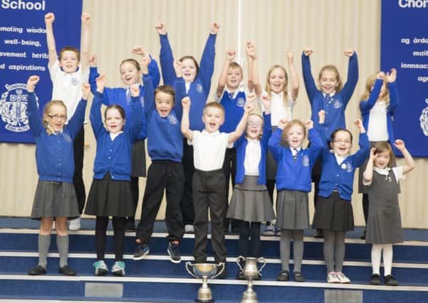 Condorrat Primary's top-performing Gaelic pupils