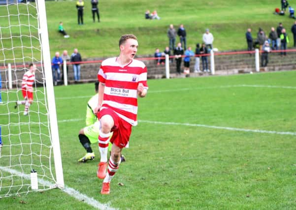 Going for goals...Lesmahagow are in league action today