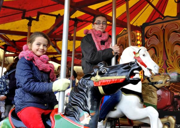 Christmas carousel...will be back in Lanark for this Saturday's fun