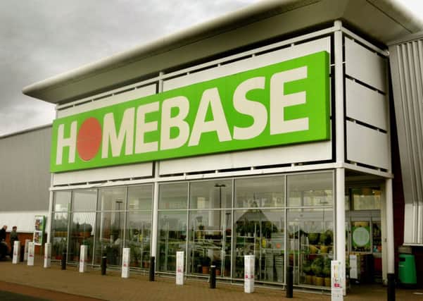 Homebase...Lanark store will close with potential loss of 40 jobs