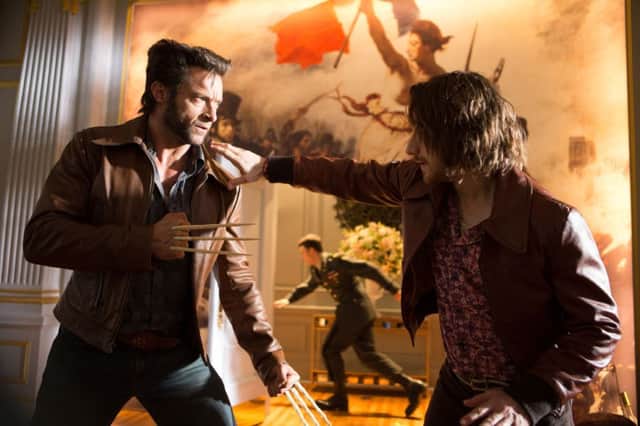 Hugh Jackman as Wolverine.