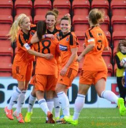 City move into uncharted territory for a Scottish women's football team.