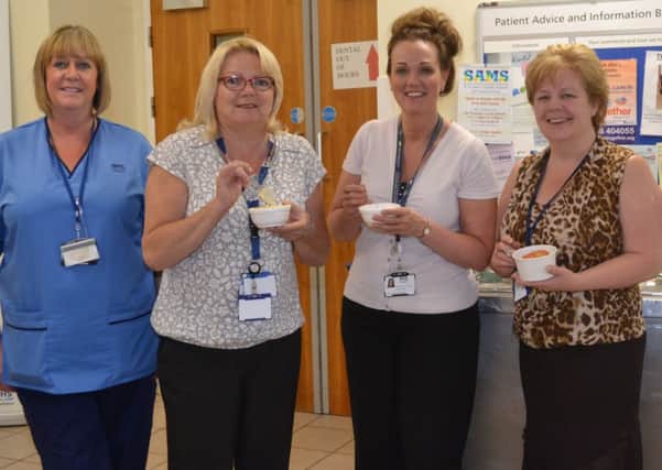 What's on the menu? at Wishaw General