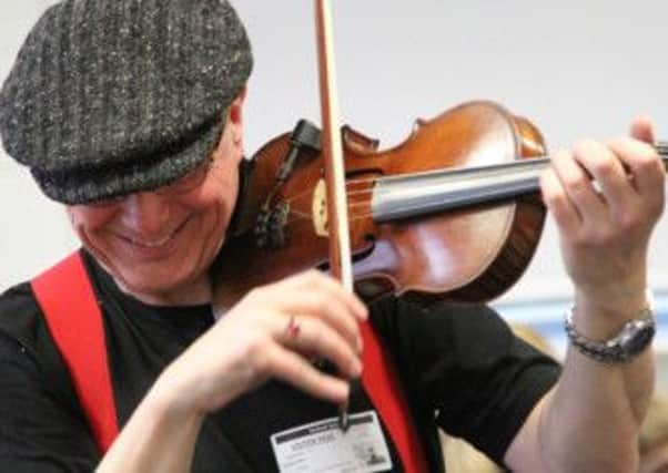 First class fiddler...Tom McConville will be the guest of Clydesdale Folk Club