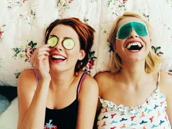 Girls having a cosy night in. See PA Feature FASHION Girls Night. Picture credit should read: PA Photo/thinkstockphotos. WARNING: This picture must only be used to accompany PA Feature FASHION Girls Night.
