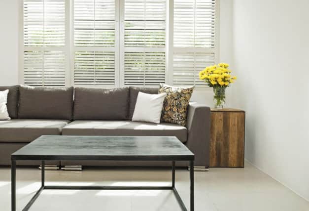 Photo of window blinds in a living room. See PA Feature HOMES Homes Column. Picture credit should read: PA Photo/thinkstockphotos. WARNING: This picture must only be used to accompany PA Feature HOMES Homes Column.