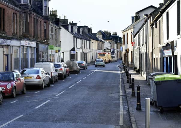 Terrifying robbery...in Lesmahagow this afternoon