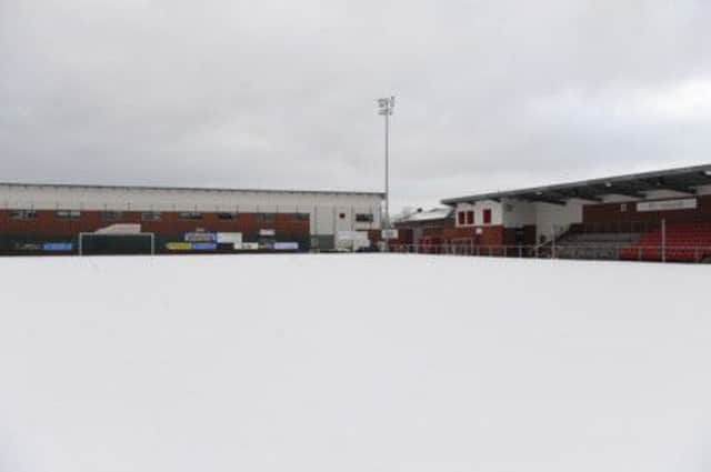 Rossvale v Musselburgh at Petershill Park was snowed off