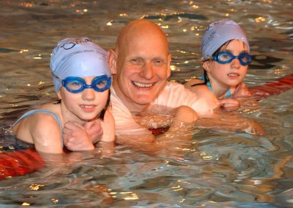 Good ambassador...Olympic gold medallist Duncan Goodhew is backing the latest Swimathon campaign