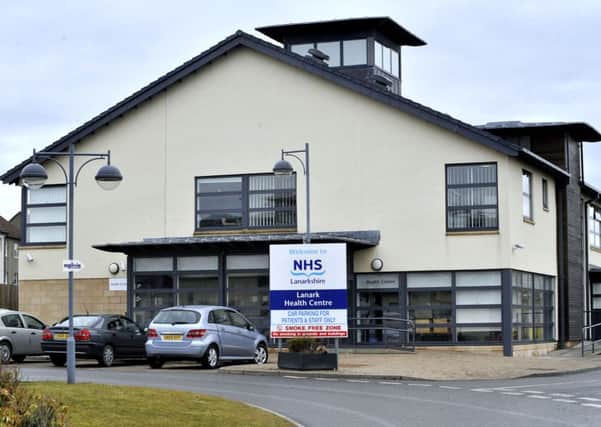 Medical base...Lanark Health Centre (Pic by Lindsay Addison)