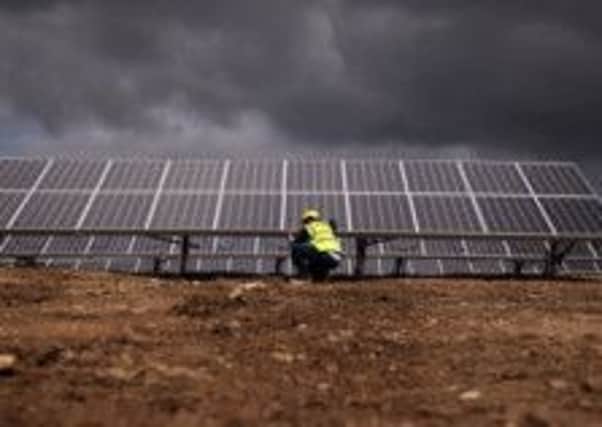 Solar farm...like the one which could be coming to Clydesdale