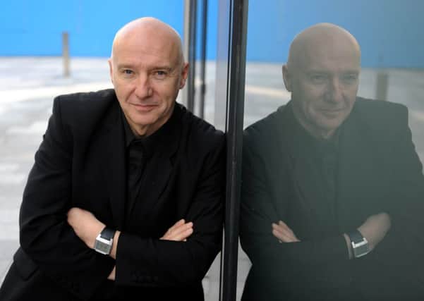 Picture by JANE BARLOW. 23rd May 2012. Musician Midge Ure is pictured in Edinburgh ahead of the release of the new Ultravox album 'Brilliant' on 28th May. He co-wrote "Do They Know It's Christmas" with Bob Geldof.