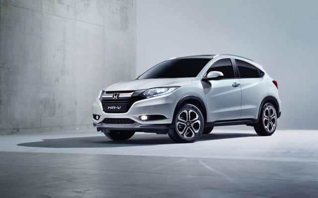 2015 Honda HR-V. See PA Feature MOTORING Motoring News. Picture credit should read: PA Photo/Handout. WARNING: This picture must only be used to accompany PA Feature MOTORING Motoring News.