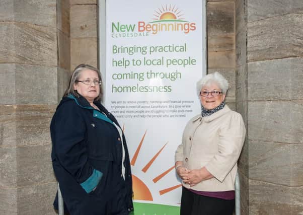 Angry at being billed...New Beginnings charity with co-ordinator Mary McLellan (right) (

Pic by Sarah Peters)