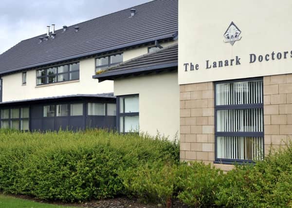 Out-of-hours service...was based at Lanark Health Centre
