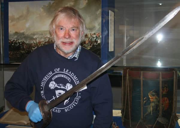 Waterloo connection...Gerard Godfrey with sabre