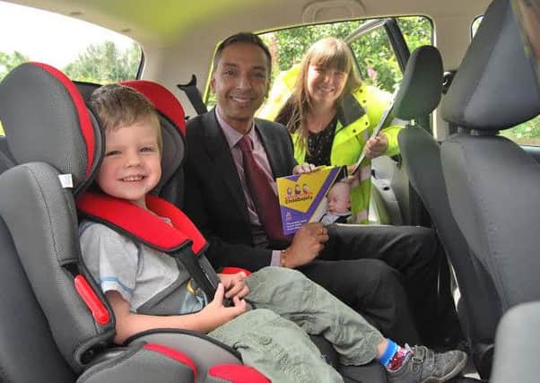 Parents encouraged to get free car seat safety check