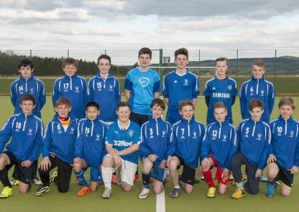 Lanark United...just 1 of the teams attending the Gazette's Youth Football Awards