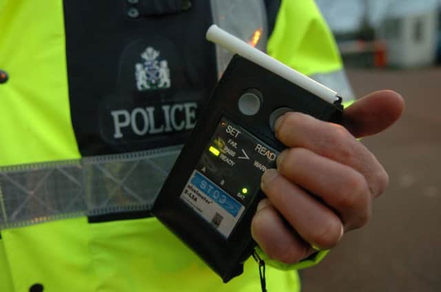 Lothian and Borders had the worst increase in drink drivers caught over the festive season in comparison with the rest of Scotland.
Pictured is Superintendent Colin McNeil of the Traffic Police, outside Fettes Headquarters with a breathalyser.