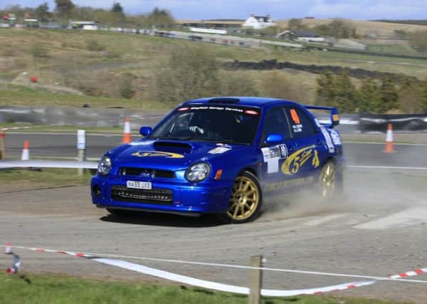 Action packed...Knockhill's tribute to Colin McRae