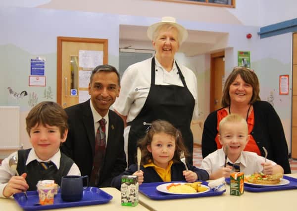 Big appetite for free school meals