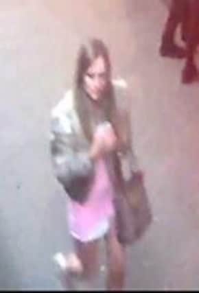 Police are appealing for this woman to come forward as she may be able to help with their investigation into Karen Buckley murder case.