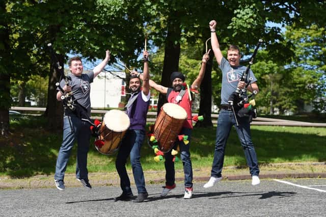 Get set for a Chilli Pipers/Dhol collaboration on Sunday   pic by Ian Watson