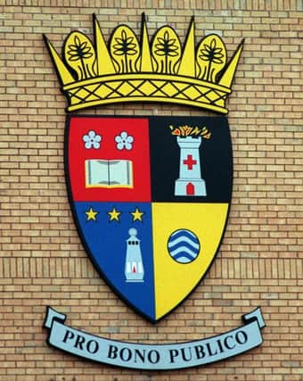 North Lanarkshire Council Crest. It's Latin logo "Pro Bono Publico" translates "For the Greater Good of the Public."