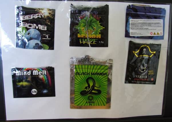 Police warning...over the dangers of legal highs
