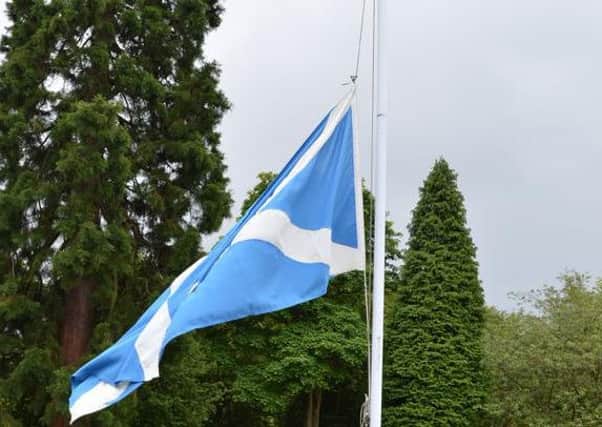Flags have been at half mast to mark the tragedy.