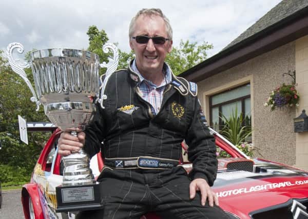 European champ...Kenny Purdie with his trophy (Pic by Sarah Peters)