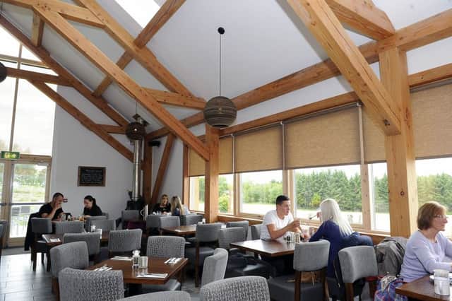 The online spat centred around a meal at the Canada Wood restaurant in Falkirk