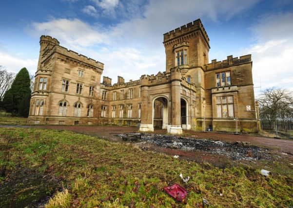Birkwood House, Lesmahagow...before the collapse (Picture by Andrew Wilson)