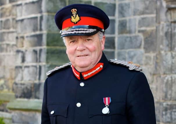 Lord lieutenant Guy Clark
