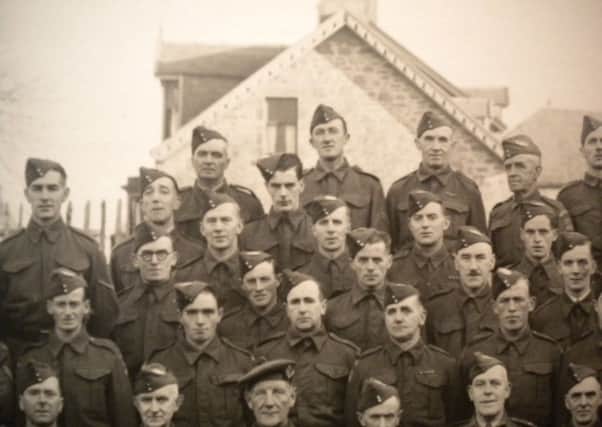 Some who served...part of Lanark Home Guard 1943