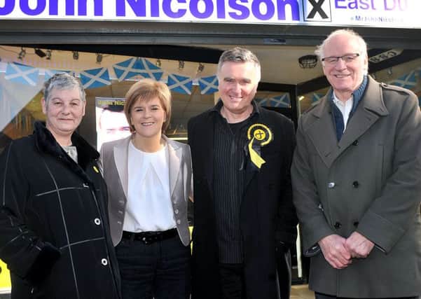 First Minister Nicola Sturgeon with John Nicolson, Fiona McLeod and Gil Paterson